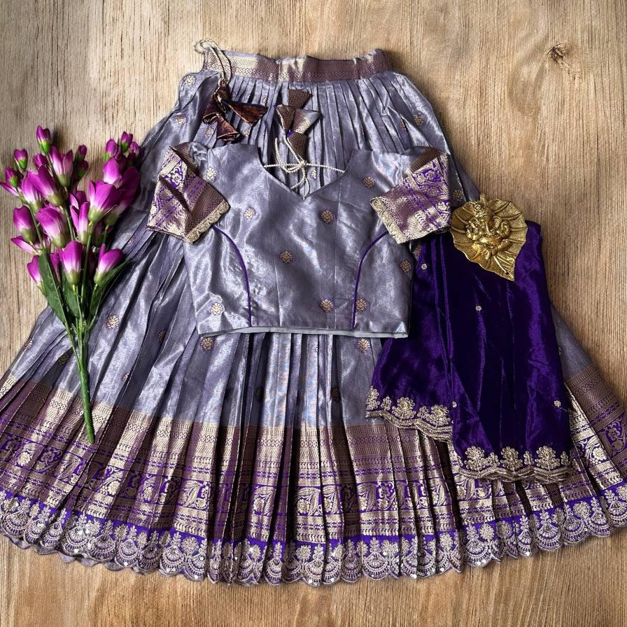 Simmer Silk Kids Lehenga Choli