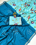 Aqua Blue & Teal Blue