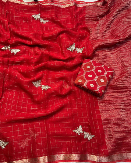 Butterfly Grace Viscose Georgette Saree