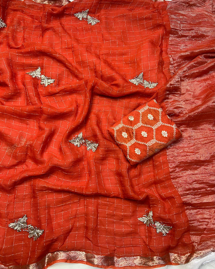 Butterfly Grace Viscose Georgette Saree