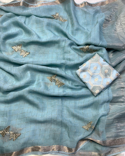 Butterfly Grace Viscose Georgette Saree