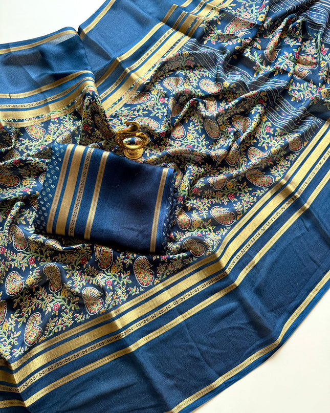 Elegant Border Massmellow Saree