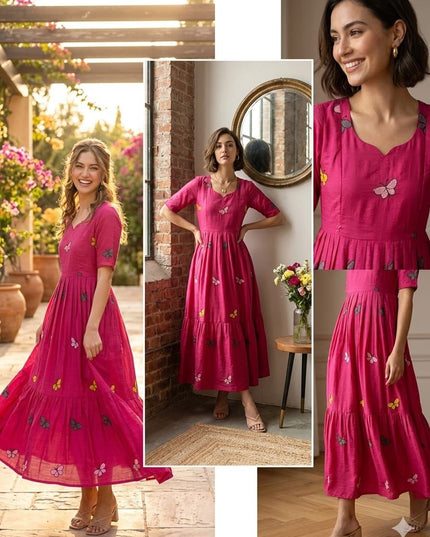 Royal Thread Elegance Feeding Gown