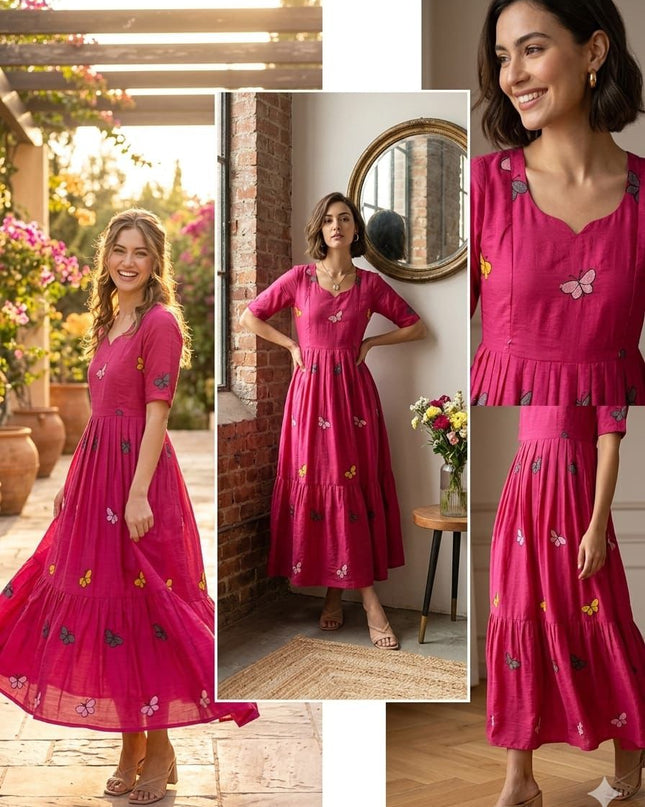 Royal Thread Elegance Feeding Gown