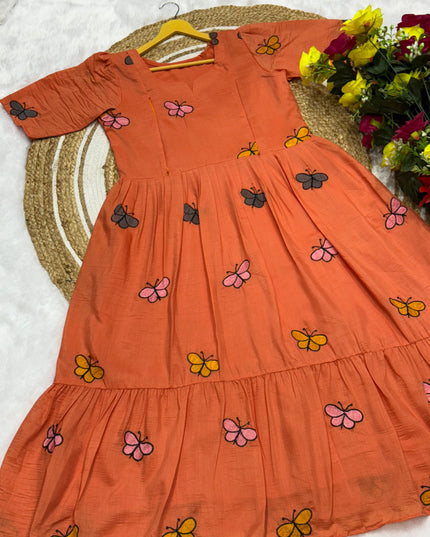 Royal Thread Elegance Feeding Gown