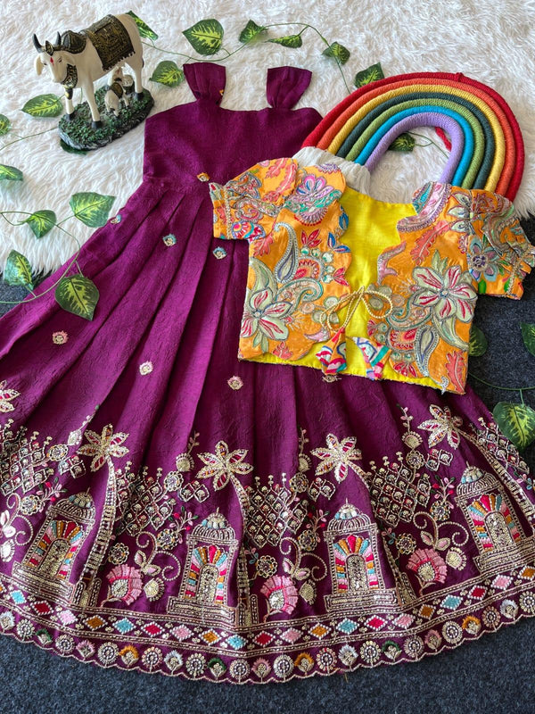 Temple Bloom Kids Gown Set
