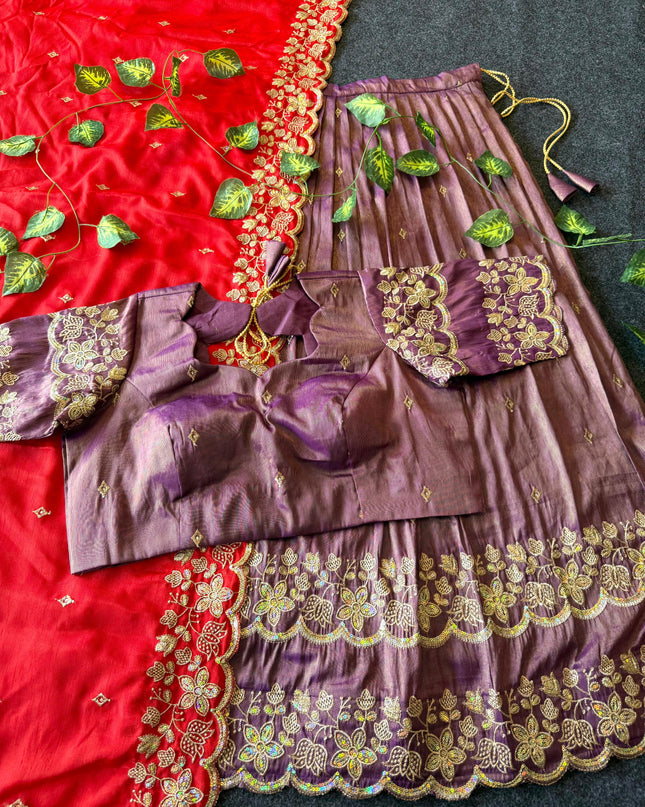 Blooming lehenga