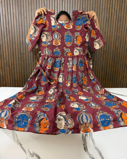 Kalamkari  Frocks