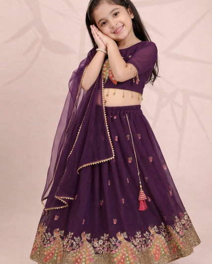 Mini Maharani Kids Lehenga
