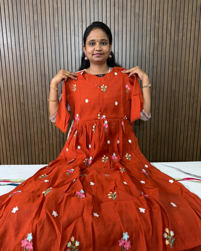 Mul chenderi frocks
