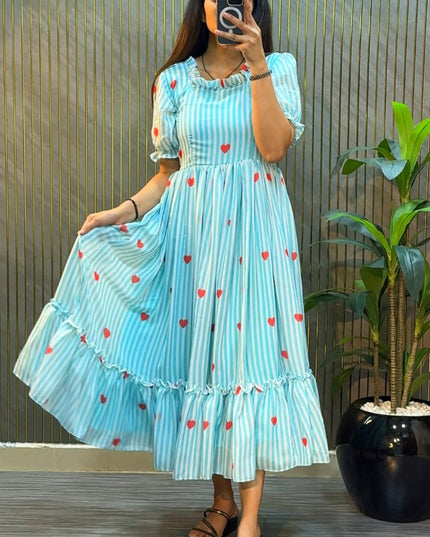 mul chenderi stripe maxi