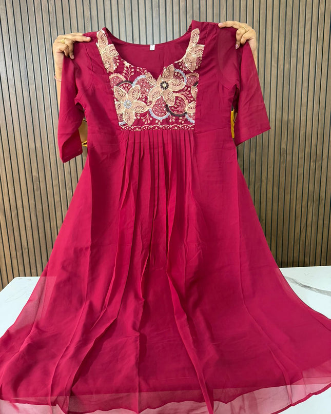 Georgette frocks