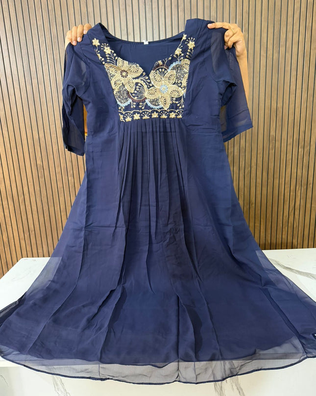 Georgette frocks