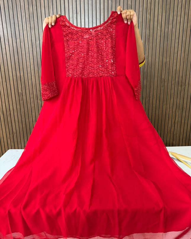 Georgette frocks