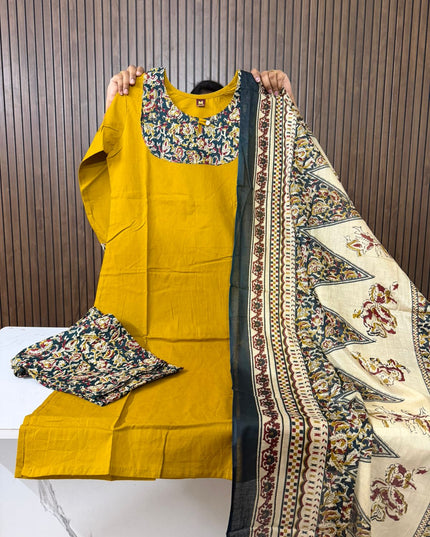 Kalamkari 3 Piece Sets