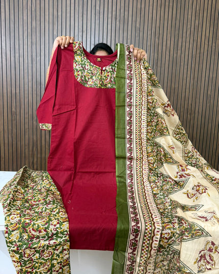 Kalamkari 3 Piece Sets