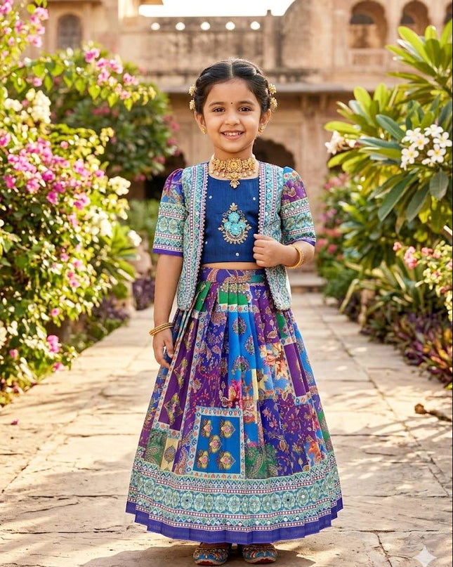 lehenga choli kids
