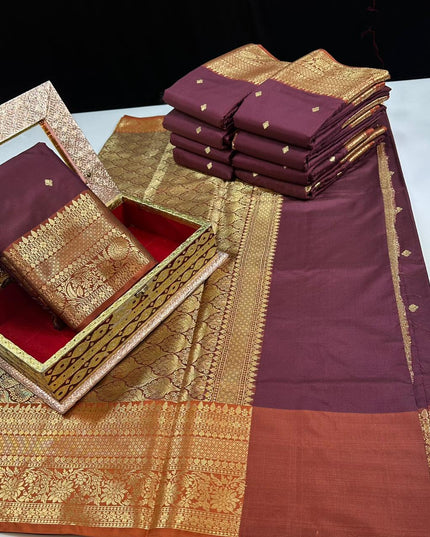 LIGHTWEIHT SEMI PATTU SAREE