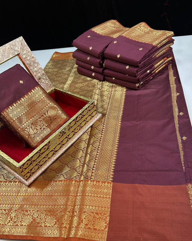 LIGHTWEIHT SEMI PATTU SAREE