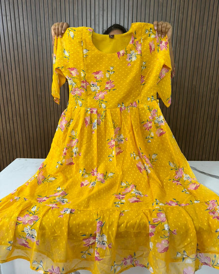 Georgette frocks