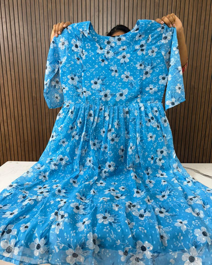 Georgette frocks