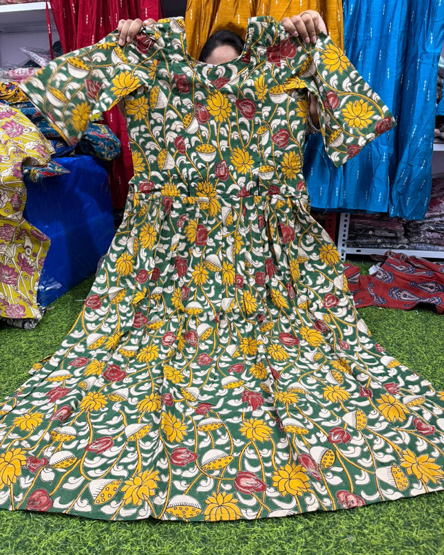 kalamkari feeding frocks