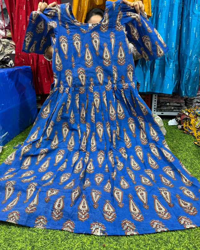 kalamkari feeding frocks