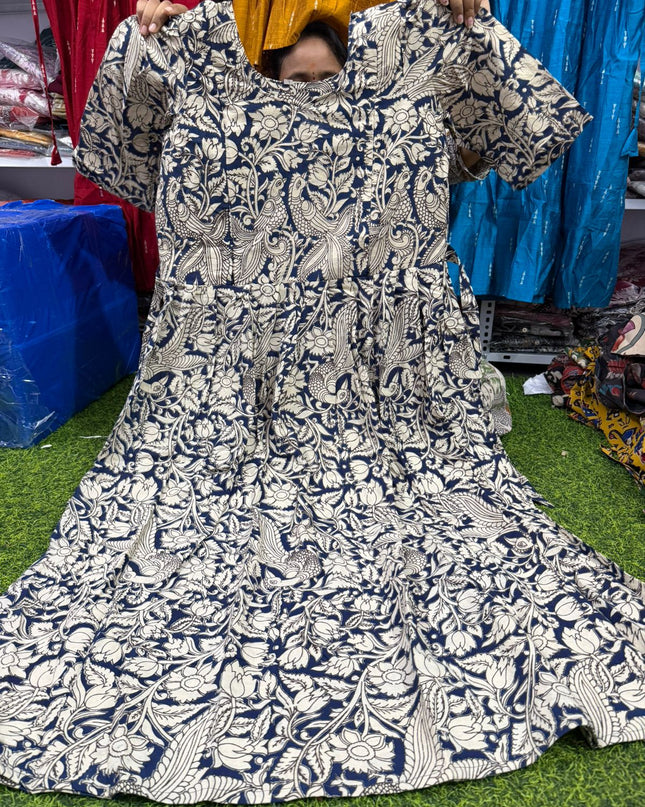 kalamkari feeding frocks