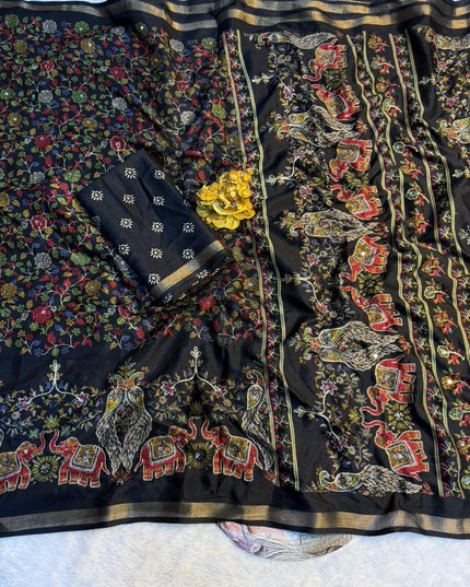 Soft Mul Cottonn Beautiful ajrakhh print