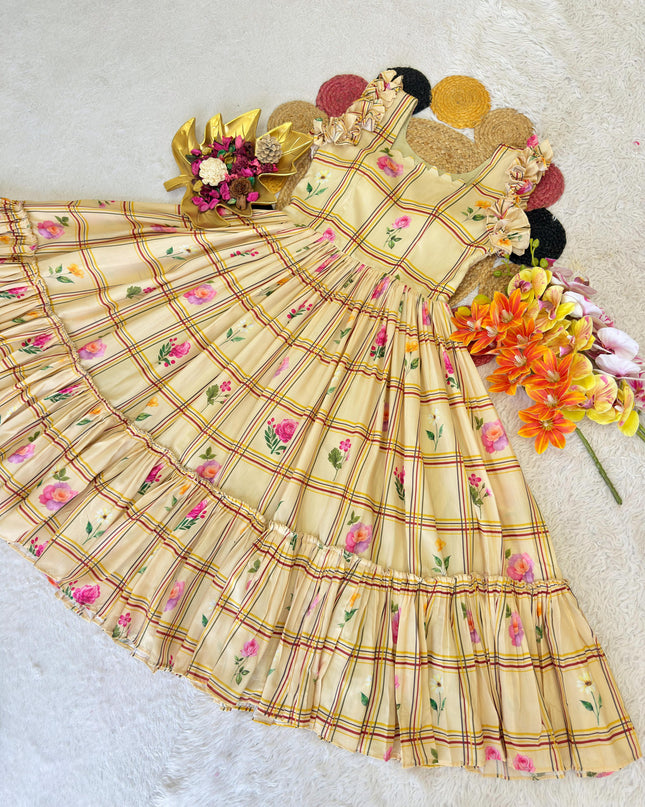 Latest Summer Special Mul Chanderi Gowns