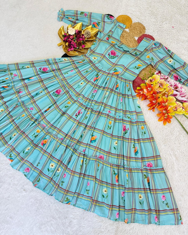 Latest Summer Special Mul Chanderi Gowns