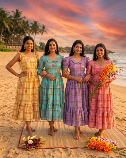 Latest Summer Special Mul Chanderi Gowns