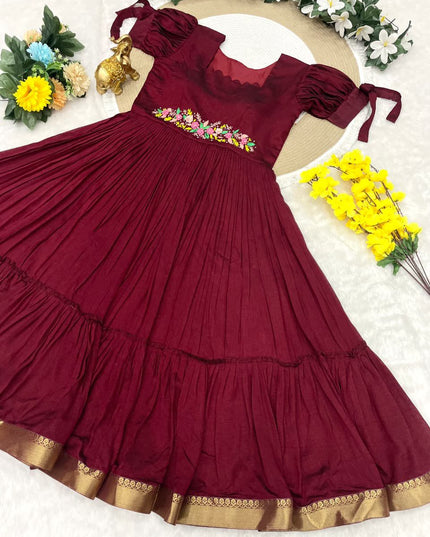 Maggam Work Summer Midi Collection