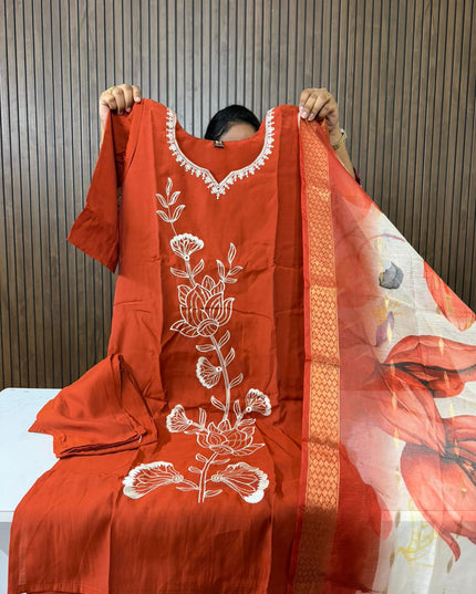 Roman silk 3 piece set