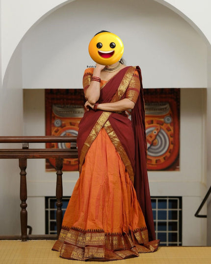 KANCHI COTTON LEHENGA