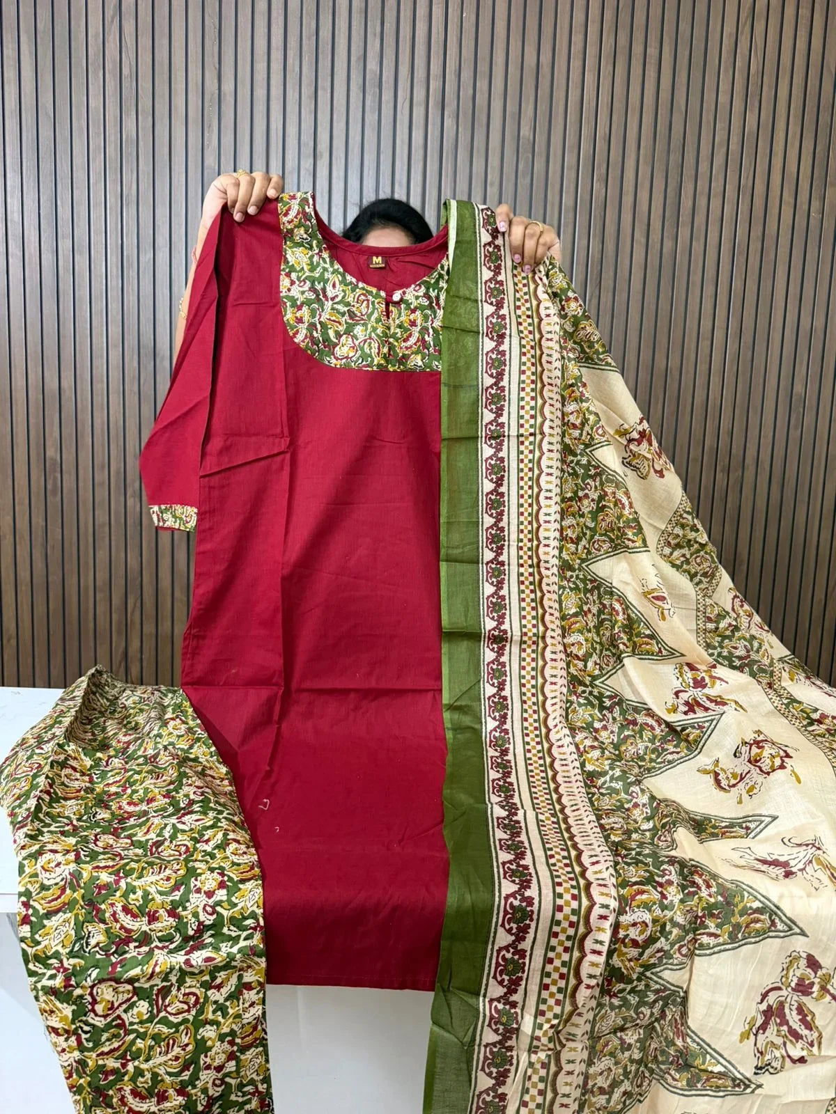 Kalamkari 3 Piece Sets