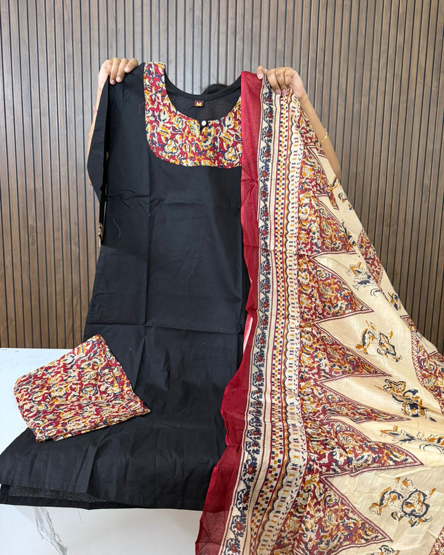 Kalamkari 3 Piece Sets