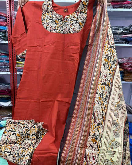 Kalamkari 3 Piece Sets