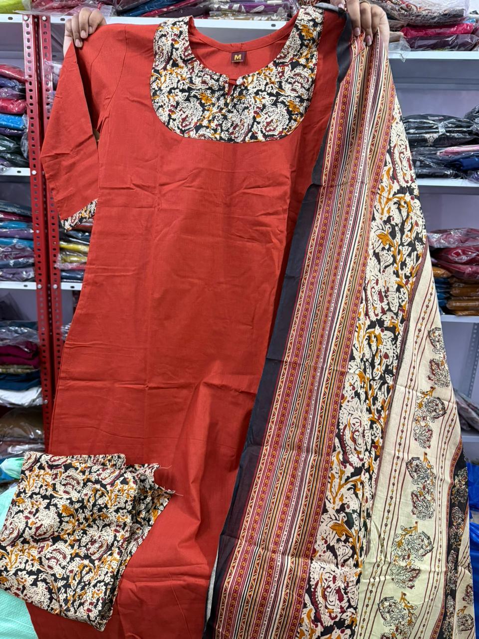 Kalamkari 3 Piece Sets
