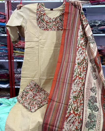 Kalamkari 3 Piece Sets
