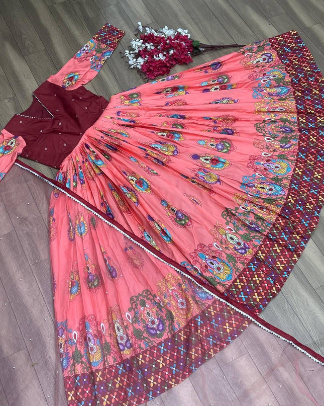 Beautiful Kalamkari Gown