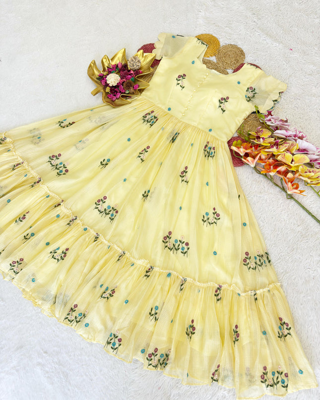 Summer Special Kota Checks Gown