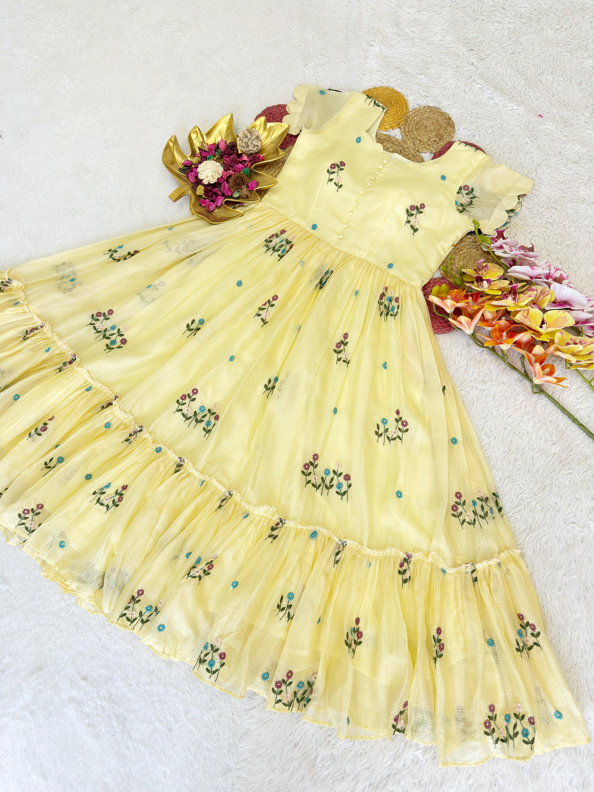 Summer Special Kota Checks Gown