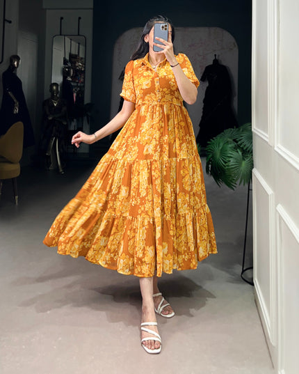 georgette frocks