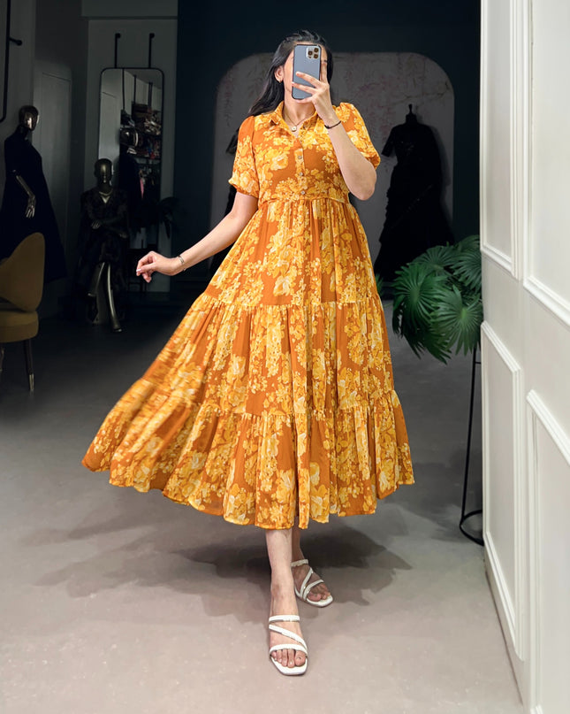 georgette frocks