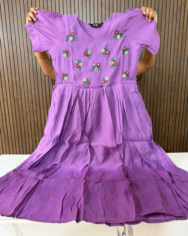 Dual shade frocks