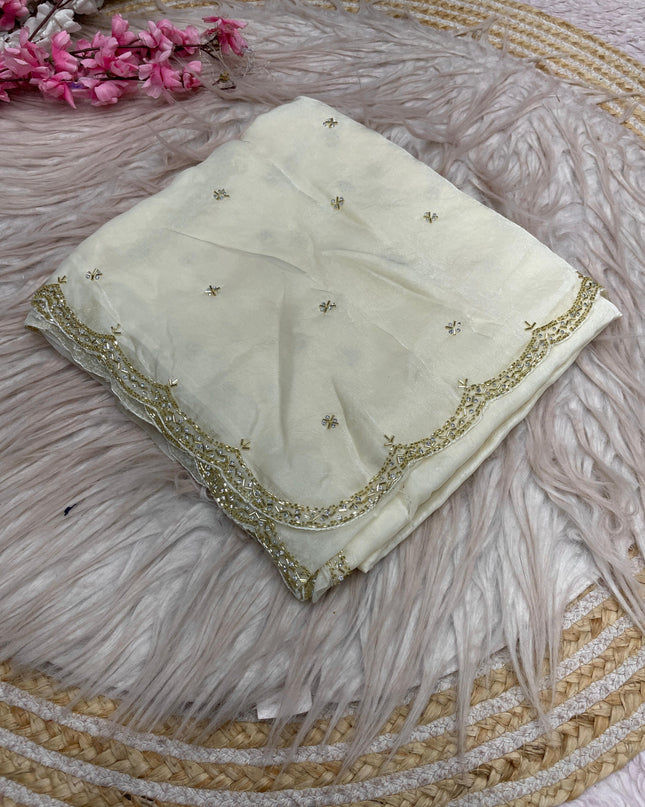 handwork saree