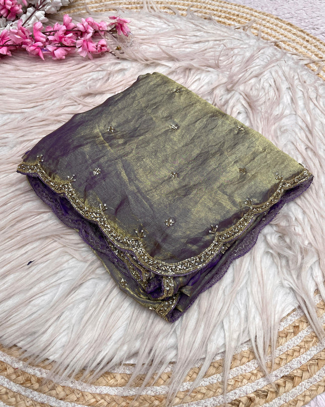 handwork saree
