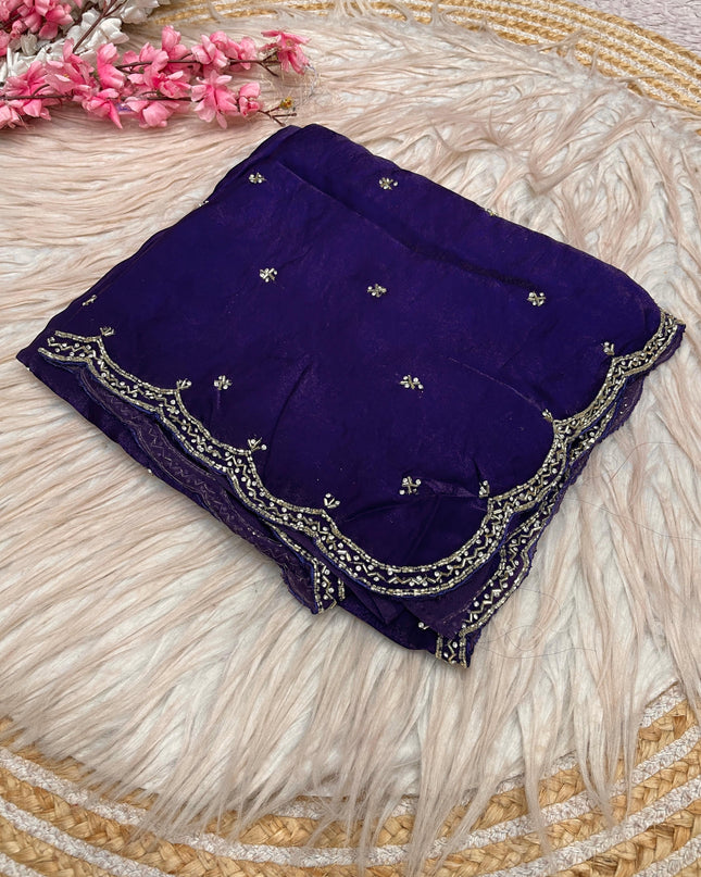 handwork saree