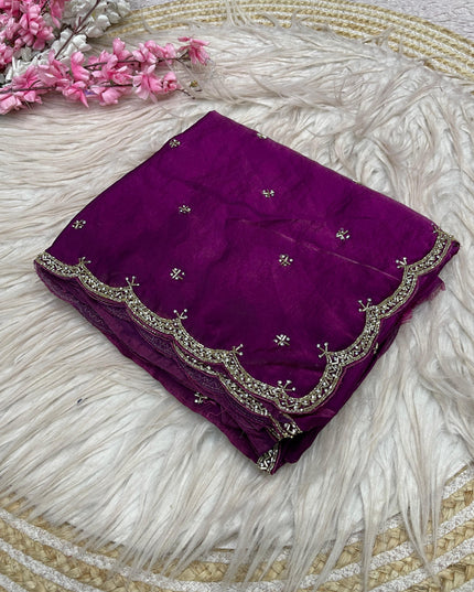 handwork saree